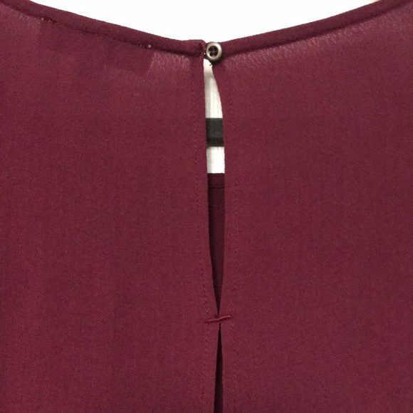 William Rast Ruffled sleeve 100% Viscose Top - Picture 7 of 7